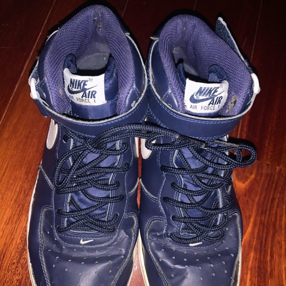 Nike Air Men's Blue Sneakers - Picture 4 of 8